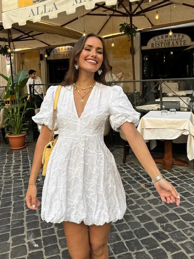 Lana Love vit klänning™️