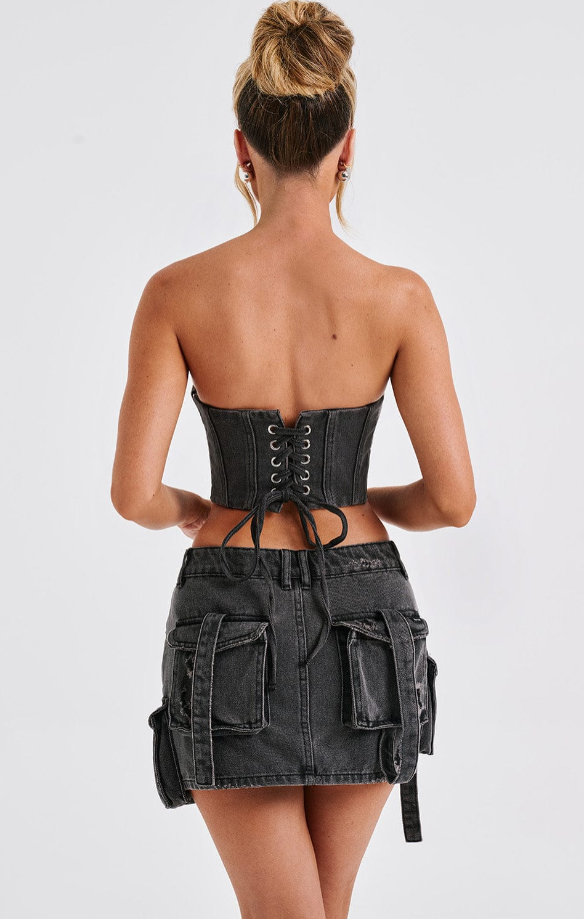 Denim Korsett Top™️