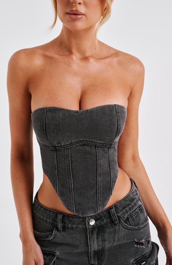 Denim Korsett Top™️