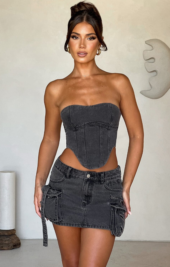Denim Korsett Top™️