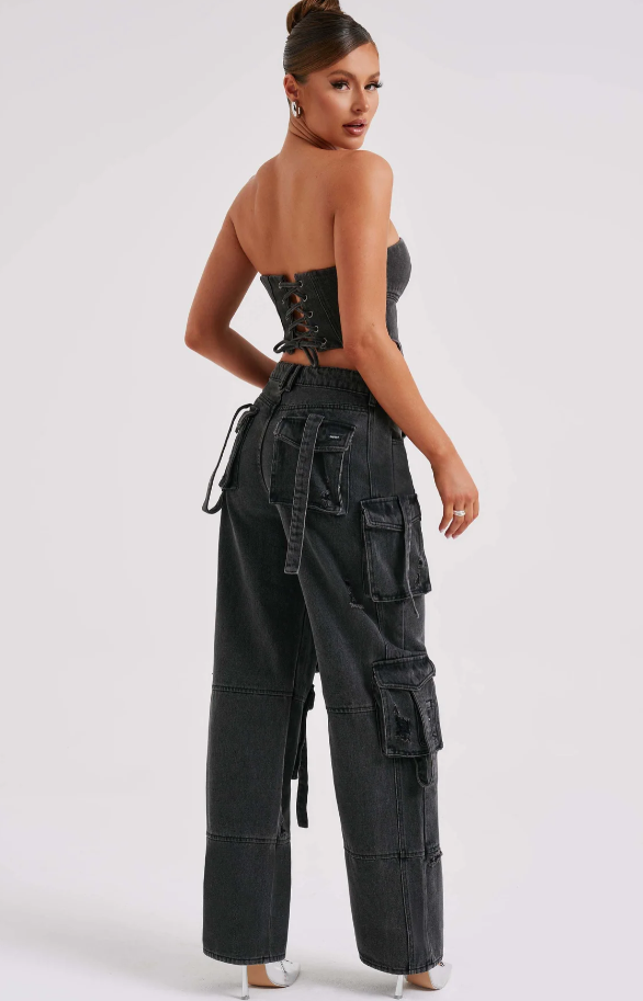 Denim Cargo Jeans™️
