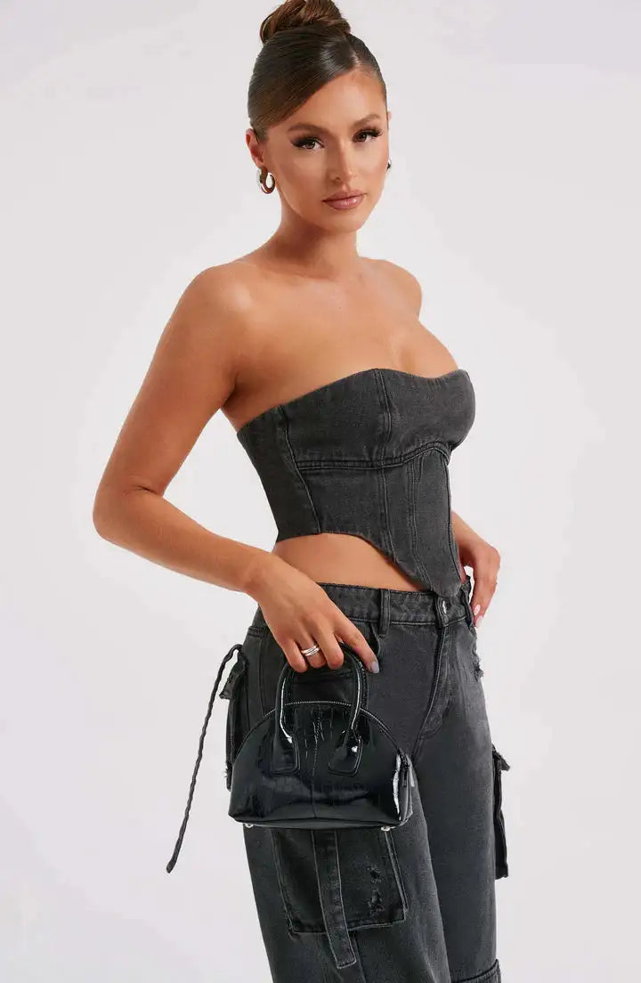 Denim Korsett Top™️