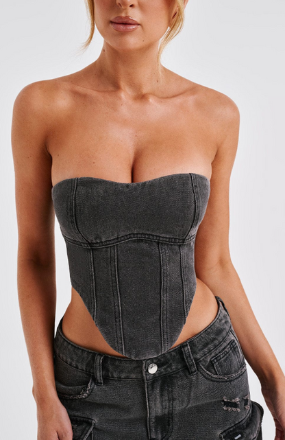 Denim Korsett Top™️